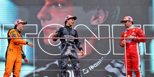 Se Russell fa il frignone. Fia, hai visto Bearman? Leclerc ha più cuore di tutti: le pagelle della F1