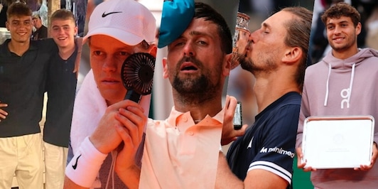Ai fratelli Cobolli 9+ e 8, Djokovic così no! Sinner, Zverev e Panatta...: le pagelle del Roland Garros