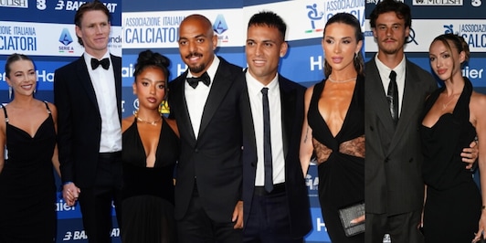 I look del Gran Galà del Calcio: dai bomber Malen e Lautaro a McTominay e Svilar
