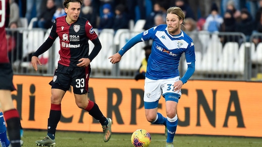 Brescia, ecco Bjarnason: "Contento di essere tornato in Italia"