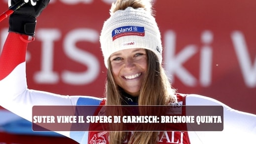 Suter vince superG di Garmisch: Brignone quinta