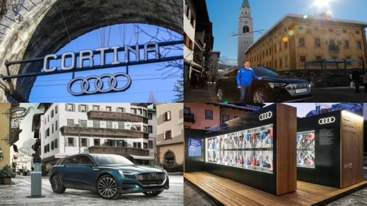 Audi e Cortina, insieme per i Mondiali di Sci Alpino