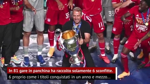 Non solo trofei, il tecnico dei record Flick saluta il Bayern