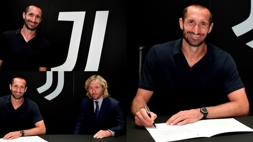 Juve, la gioia di Chiellini per il rinnovo del contratto