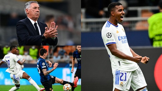 Rodrygo regala la vittoria ad Ancelotti. Inter ko con il Real Madrid