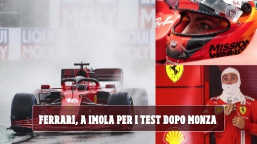 La Ferrari riparte da Imola: Leclerc e Sainz a sorpresa nella due giorni di test