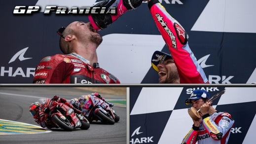 MotoGP: è festa Ducati nel GP di Francia, ma Bagnaia fa flop