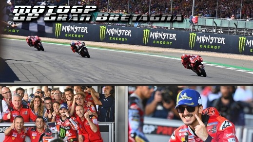 GP Gran Bretagna: Bagnaia trionfa a Silverstone, Quartararo in difficoltà
