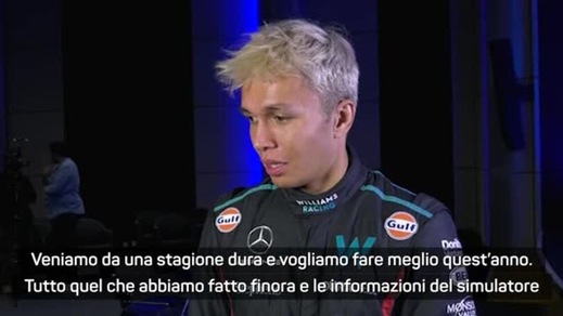 Albon: "C'è pressione in F1, ambiente quasi tossico" Albon: "C'è pressione in F1, ambiente quasi tossico"