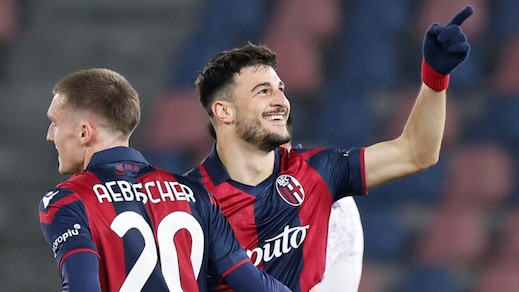 Delirio Bologna, 2-0 alla Fiorentina: agganciata la zona Champions