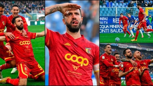 Iemmello show a Marassi: tripletta alla Samp, segna in tutti i modi