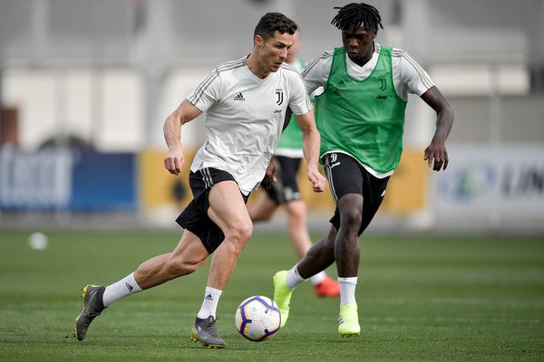 Juve, Ronaldo-Kean: coppia dei campioni