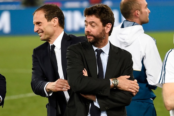 Juve, Allegri: «Ho cenato con Agnelli. Mai detto di voler andare via»