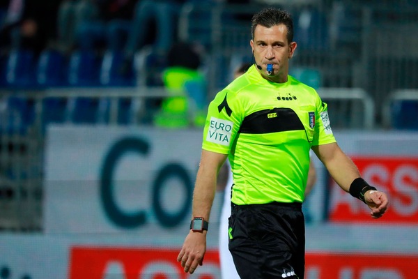 Serie A Juventus, dirige Doveri. Torino: Irrati. Calvarese per Sampdoria-Genoa