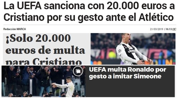 Niente squalifica per Cristiano Ronaldo: le reazioni della stampa estera