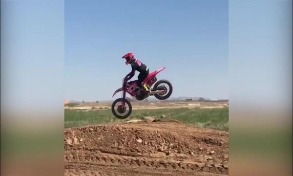 MotoGp, allenamento in motocross per Marquez
