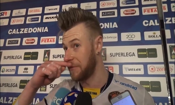 Zaytsev: "Ci mancava un po' di ritmo. Vittoria importante"