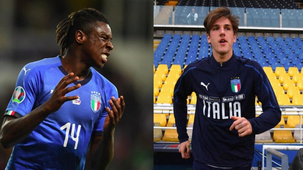 Da Kean a Zaniolo, 18 debuttanti in Nazionale con Mancini