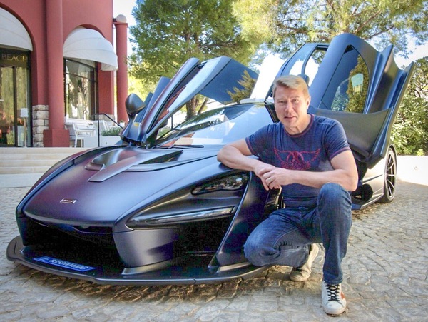 McLaren Senna, Mika Hakkinen la sfoggia sui social