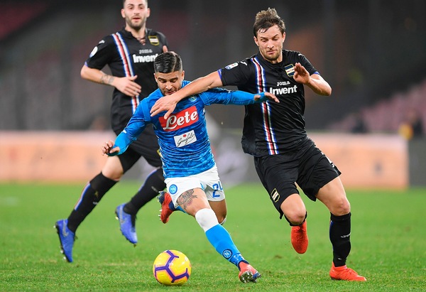Serie A Sampdoria, individuale e terapie per Bereszynski, Ekdal e Vieira