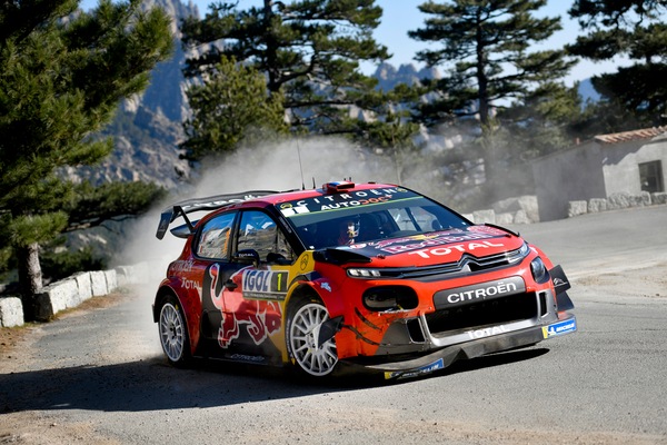 Rally Corsica: Citroen in difficoltà nella prima giornata