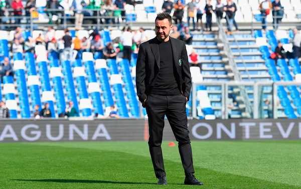 Serie A Sassuolo, De Zerbi: «Fatta una grande gara, purtroppo è girata male»