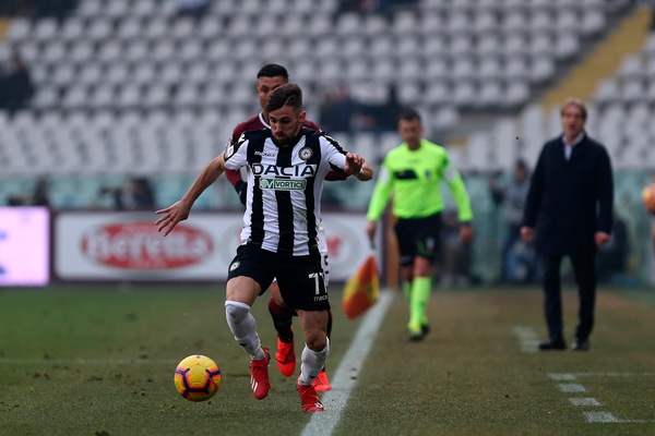 Serie A Udinese, allenamento con i compagni per D'Alessandro