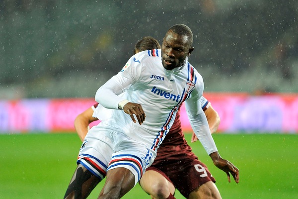 Serie A Sampdoria, Colley: niente lesioni alla mandibola