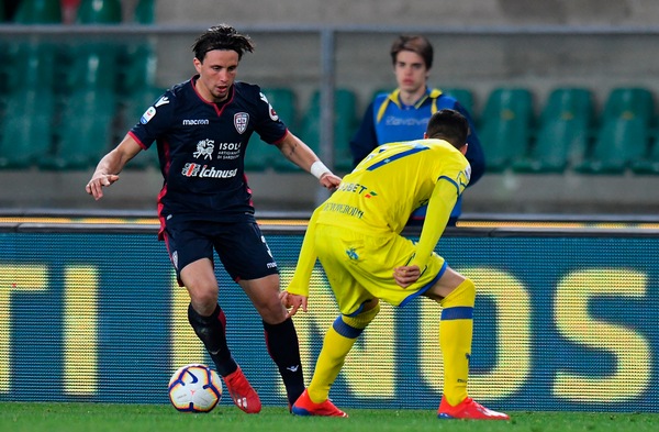 Serie A Cagliari, allenamento in gruppo per Pellegrini
