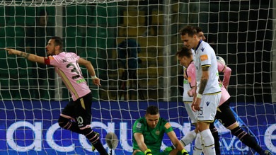 Barbera in festa con Nestorovski: e il Palermo vola