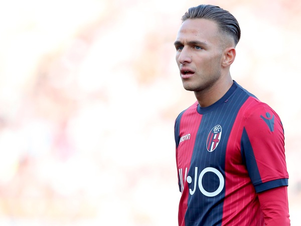 Serie A Bologna, Edera in parte con i compagni