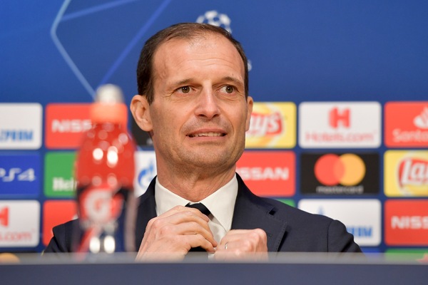 Juventus, Allegri: «Ronaldo titolare. Con l'Ajax non finirà 0-0»