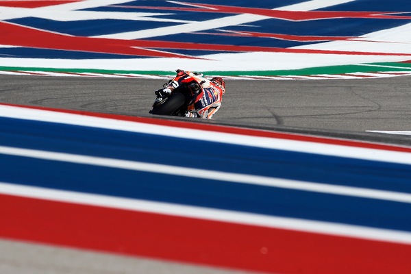 MotoGp Austin: dominio Marquez nelle quarte libere, Rossi 3°