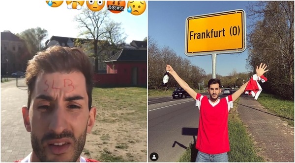 Due tifosi del Benfica sbagliano Francoforte: si ritrovano quasi in Polonia