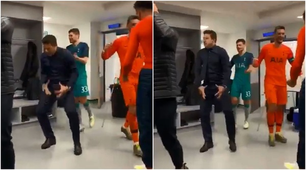 Pochettino, esultanza alla Ronaldo e Simeone: gesto degli attributi