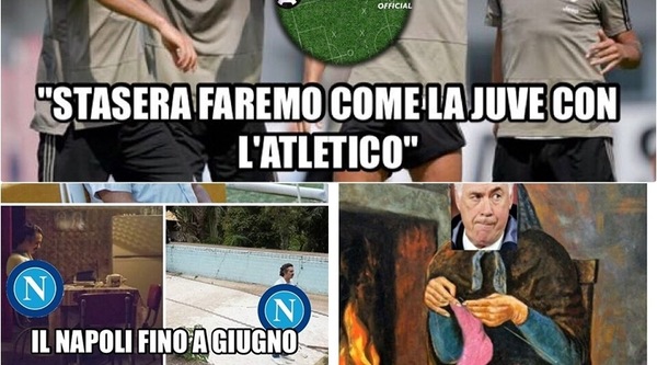 Anche il Napoli fuori dalla coppa: i social non perdonano