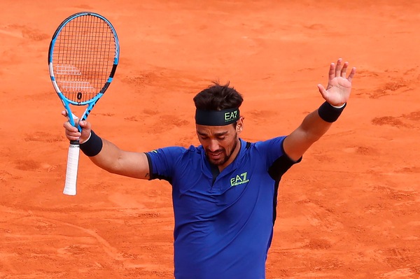 Tennis, Montecarlo: pazzesco Fognini, 2-0 a Nadal. È finale!