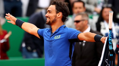Montecarlo, Fognini superlativo: eliminato Nadal