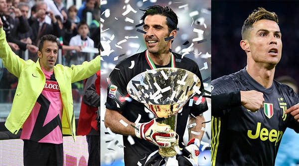 Juventus, i protagonisti degli otto Scudetti