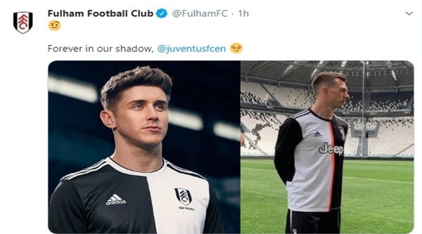 Il Fulham "punge" la Juventus: «Per sempre nella nostra ombra»