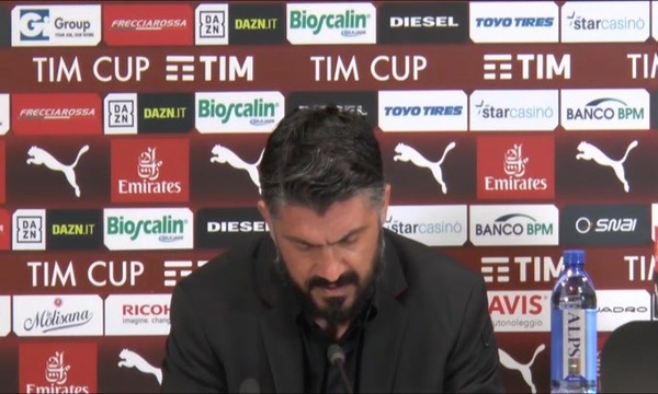 Gattuso: "Cori razzisti? Spero Mazzoleni non abbia sentito"