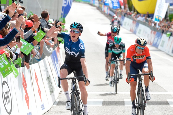 Tour of the Alps, quarta tappa: Hart batte in volata Nibali
