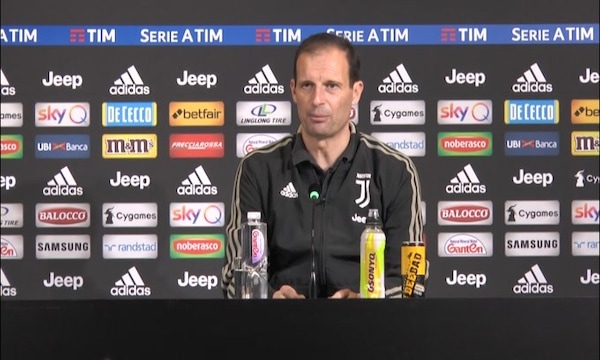 Allegri: "A Milano per il risultato. Chiellini gioca"