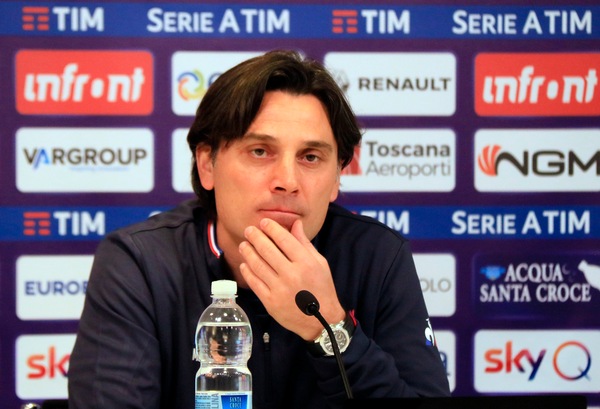 Serie A Fiorentina, Montella: «Futuro? Non ci sarà un fuggi fuggi generale»