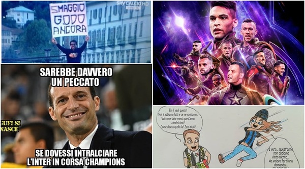Inter-Juve sui social è già iniziata: battaglia a colpi di sfottò