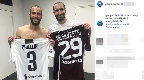 Juventus-Torino prosegue: Chiellini, De Silvestri e «un terzo tempo insuperabile»