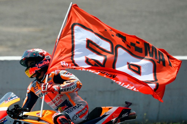 MotoGp Jerez, Marquez: «Mi sento bene, sono di nuovo in testa»