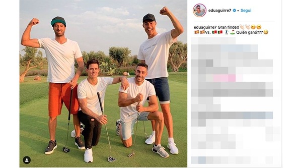 Juventus, Cristiano Ronaldo sa solo vincere: persino a golf!