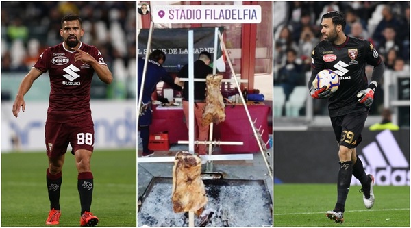Sirigu-Rincon, pace con un abbraccio. E l'asado riunisce il Torino