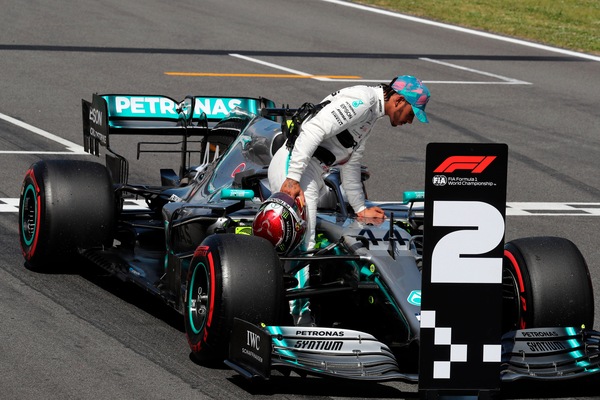 F1 Spagna, Hamilton: «Ottima doppietta, voglio il bis in gara»